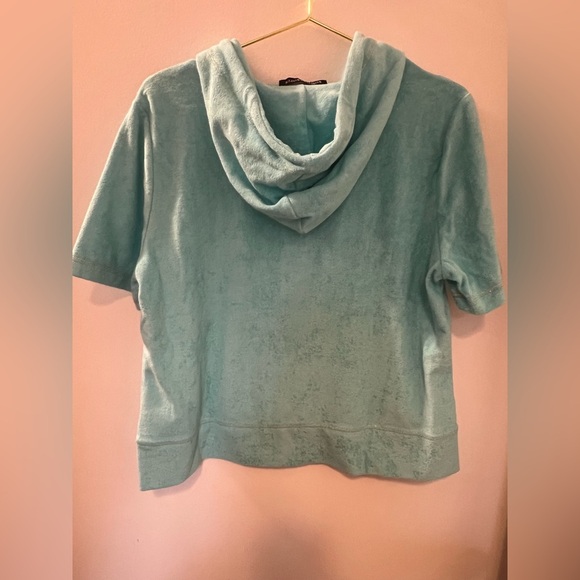 Lurex Chain Cropped Loop Terry Cloth - 3 Piece Set - Picture 4 of 9